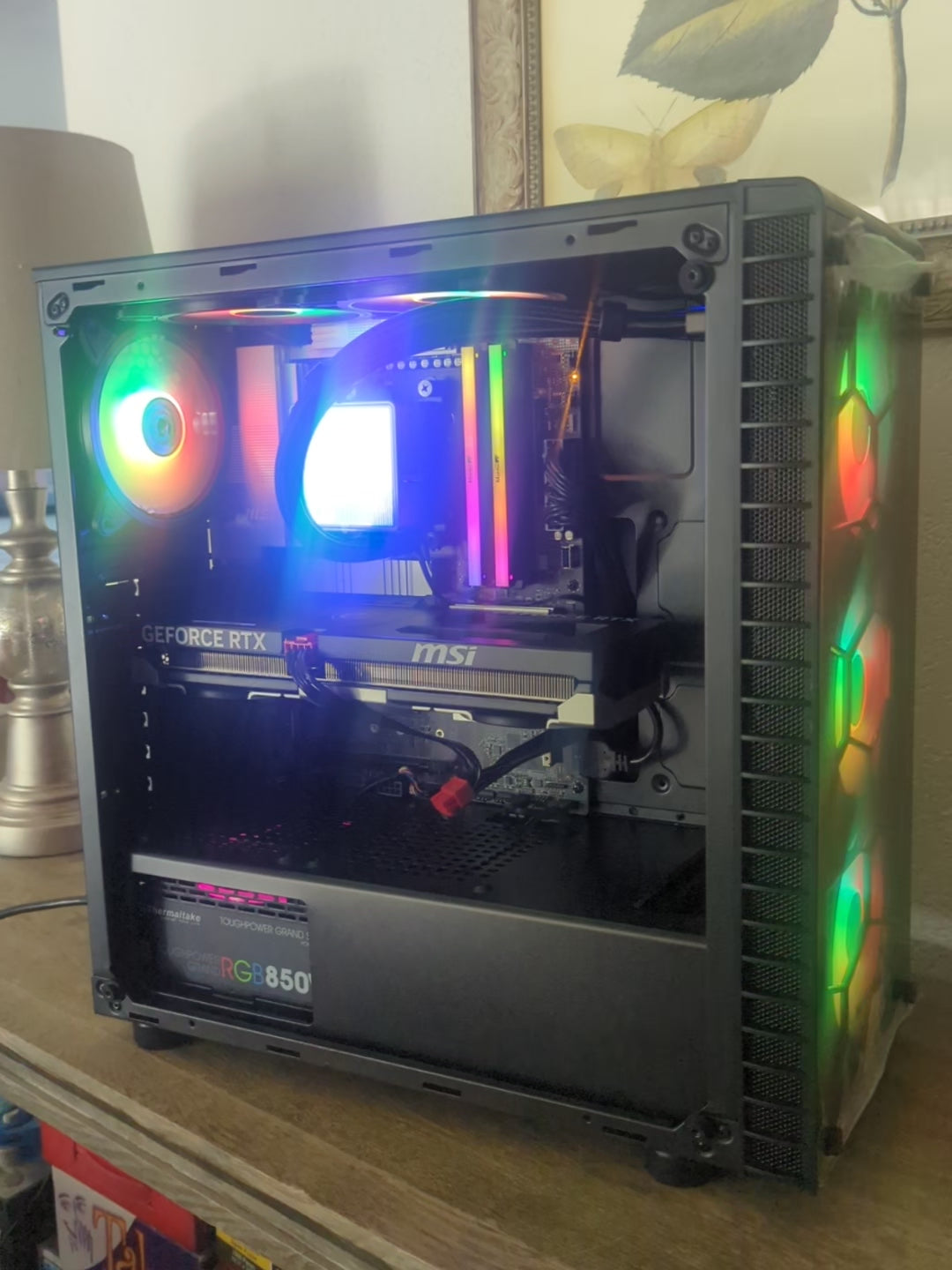 Ryzen 7 9700X + RTX 5060Ti Gaming Desktop PC