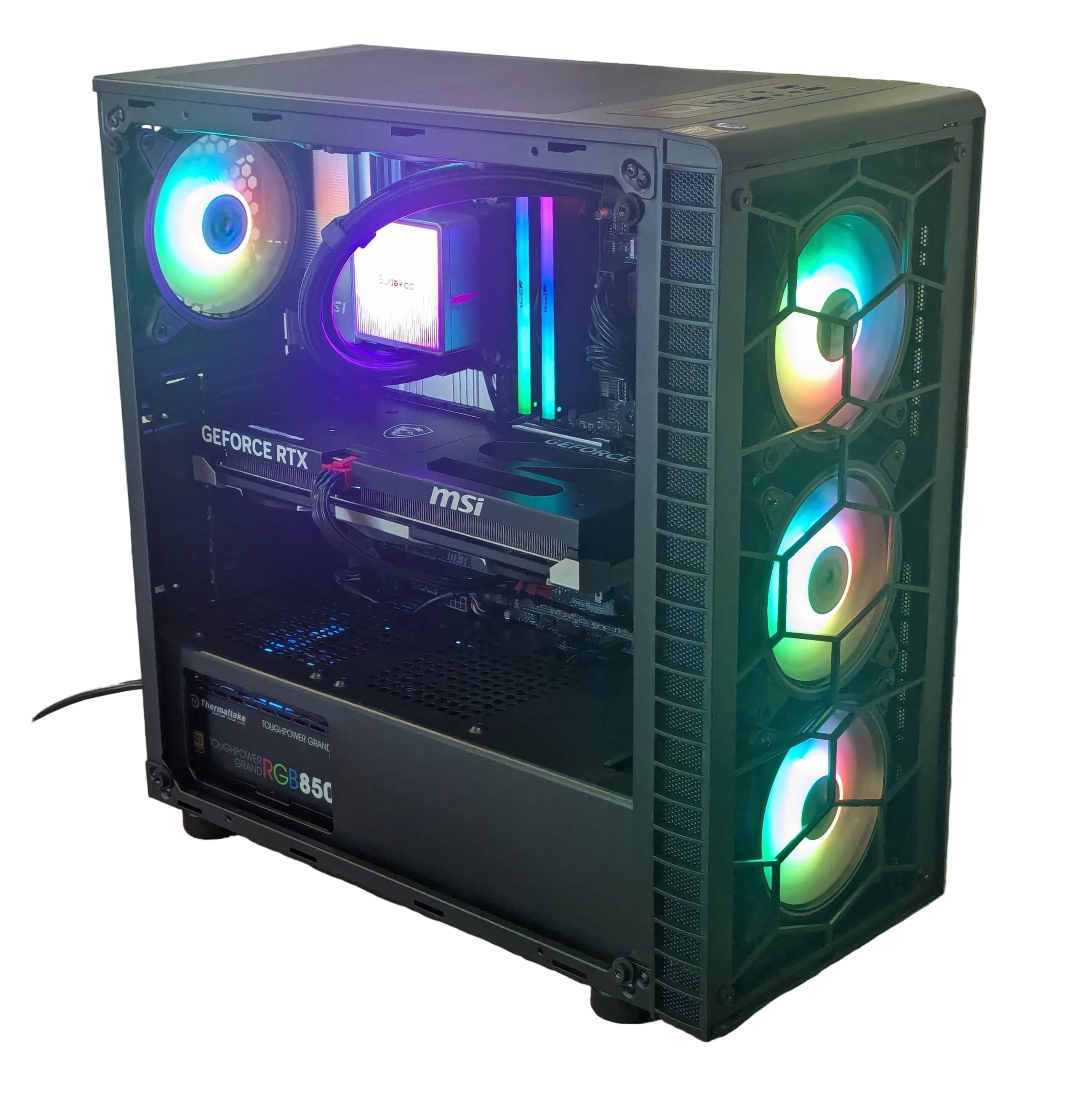 Ryzen 7 9700X + RTX 5060Ti Gaming Desktop PC